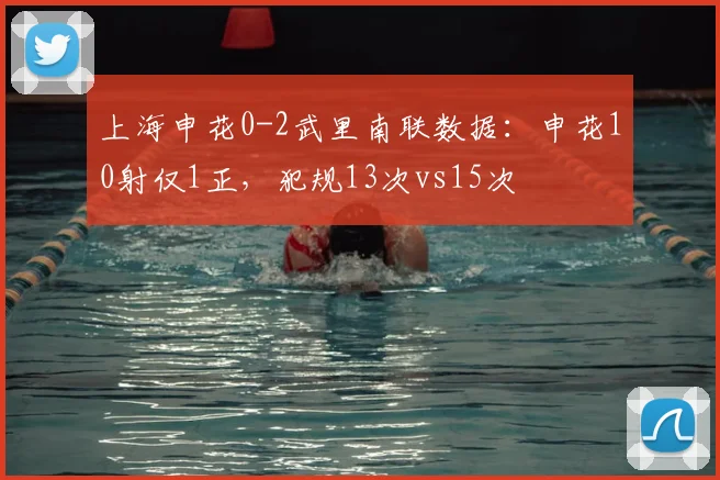 上海申花0-2武里南联数据：申花10射仅1正，犯规13次vs15次