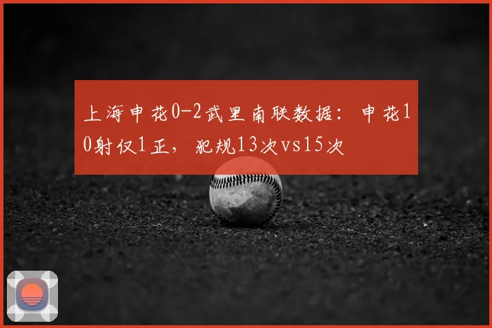 上海申花0-2武里南联数据:申花10射仅1正,犯规13次vs15次