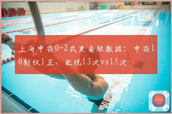 上海申花0-2武里南联数据：申花10射仅1正，犯规13次vs15次