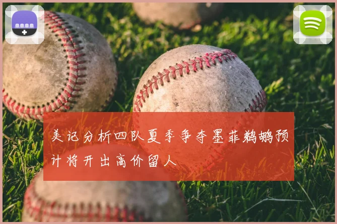美记分析四队夏季争夺墨菲鹈鹕预计将开出高价留人