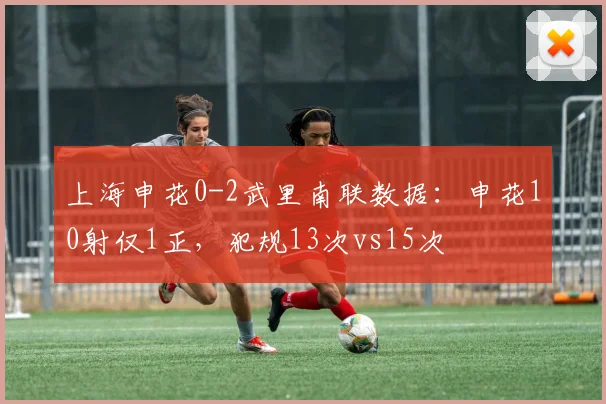 上海申花0-2武里南联数据：申花10射仅1正，犯规13次vs15次