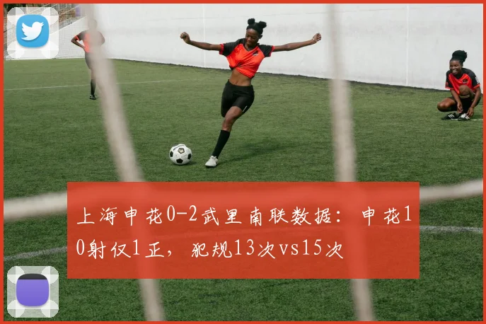 上海申花0-2武里南联数据：申花10射仅1正，犯规13次vs15次