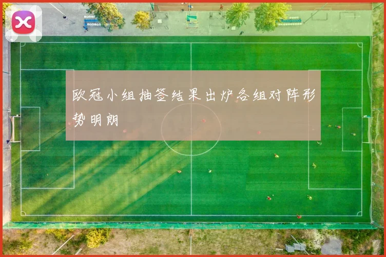 欧冠小组抽签结果出炉各组对阵形势明朗